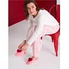 Sinsay - Papuče sa 3D detaljima - roze