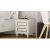 Hanah Home Noćni stočić Rb-103, 45x45x40 cm, Beli