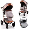 Kolica za bebe Sofie 2 u 1 Siva, set sa autosedištem
