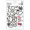 Docrafts xcut Šablone Flowers 24 kos