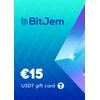 BitJem USDT Gift Card 15 EUR Key GLOBAL