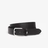 Pas Lacoste Raw Edges Stitched Belt Without Color 105