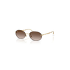 Ray-Ban Sunčane naočare 0RB3767 001/13, Ovalne, Zlatne