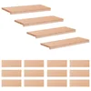 Vidaxl Stopnice 16 kos 80 x 30 x 2 cm Naravna Trda bukovina