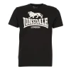 Lonsdale Majice s kratkimi rokavi LOGO Črna