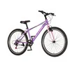 X-bike Fun dečiji MTB bicikl 26 čelični ram 18, V-brake i kontra, 6 brzina - ljubičasti