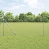 Stup za ogradu 26 pcs Siva 3,2 x 3,2 x 150 cm