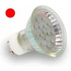 LED žarnica - sijalka GU10 1W rdeča