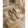 Squareonline Ženske mokasine Soft Beige, Bež
