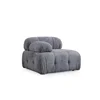 ATELIER DEL SOFA Fotelja Petite L1 Grey