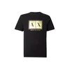 ARMANI EXCHANGE Majica zlata / črna