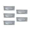Paulmann 93587 - SET 5x LED/0,4W ugradno svetlo 12V/230V 2700K