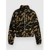 Roxy Boundless Spirit Zippered Fleece Jacket anthracite big flowers