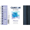 Canson Book Wire Bound Short Side A5 300 g Pokrajina Skicirka