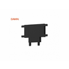 DAWN Magnetic slim konektor T crni (26-A-T)