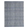Kayoom VINTAGE PREPROGA 160/230 cm tkano svetlo modra
