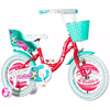 Bicikla COS160 16 PRINCESS roze tirkiz beli