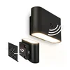Briloner 3878015 - LED punjivo zidno svetlo sa senzorom CHAT LED/3W/5V 2000 mAh crna