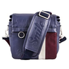 Torba za fotoaparat, eko usnje/poliester, modra, Urban Nomad Wind S, s pasom, Smile, PRODAJA