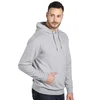 ABSOLUT HOODY – Muška dukserica sa kapuljačom od organskog pamuka Boja: Pepeljasta Veličina: S