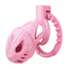 SuperLove Barbarian Chastity Cage Pink Large