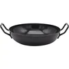 Gastro Gourmet emajlirana ponev 24 cm, črna