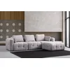 Atelier del Sofa Ugaona garnitura Amaris, 290x200 cm, Svetlo-siva