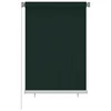 Vanjska roleta za zamračivanje 100 x 140 cm tamnozelena HDPE