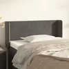 vidaXL vidaXL Vzglavje z ušesi temno sivo 83x16x78/88 cm žamet, (20736265)
