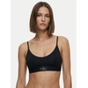 Calvin Klein Jeans  UNLINED BRALETTE  Črna