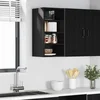 Viseći ormarić Crni hrast 30 x 29,5 x 60 cm Konstruirano drvo