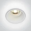 UGRADBENA SVJETILJKA 1×GU10/50W/MR16 SEMI TRIMLESS IP20 BIJELA
