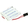 Panasonic akumulatorski paket 4 Micro (AAA) kabel, vtič NiMH Panasonic eneloop vrstični F1x4 4.8 V 750 mAh
