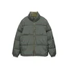 Pull&Bear Zimska jakna oliva/petrol/temno roza
