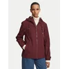 Hunter Dežna jakna HARW0004261 Bordo rdeča Regular Fit
