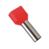 ELMARK izolirana votlica 2x1.0mm2 rdeča