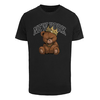 Mister Tee Majica NY Crowned Bear rjava/črna/bela