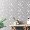 Tapeta ljubki beli srčki - 49x1000