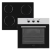VOX Ugradni set SET2111401, Crno-sivi