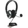 MANHATTAN Klasične Stereo Slušalice / Lagane / 3.5mm / Crne