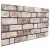 Zidne panele 10 pcs Svijetlosmeđa 100 x 50 cm EPS pjena