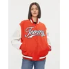 Tommy Jeans Jopa na zadrgo, rdeča