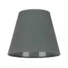 Duolla - Abažur za stonu lampu SOFIA XS E14, prečnik 18,5 cm, siva