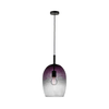 Nordlux - Luster na sajli UMA 1xE27/40W/230V prečnik 23 cm crna/zadimljena