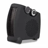 Volteno 1000W 2000W stoječi/ležeči grelnik z ventilatorjem črne barve