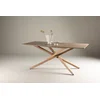 Venture Design Jedilna miza 90x180 cm rjava