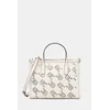 Ročna torba Tommy Hilfiger Th City Mini AW0AW17500 Écru