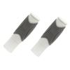 Ručke volana silikon hl-g82 125 mm bela/siva ( 200054 )