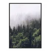 shumee PLAKAT V OKVIRJU 43x33 cm Gozd P612 Navpično