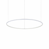 Ideal Lux - LED Lestenec na vrvici HULAHOOP LED/46W/230V pr. 100 cm bela